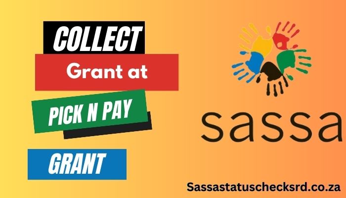 Collect R350 Grant at Pick n Pay