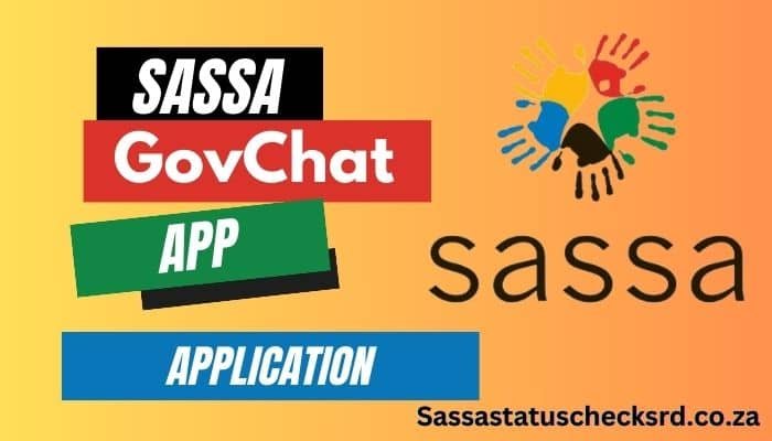 Sassa GovChat Application