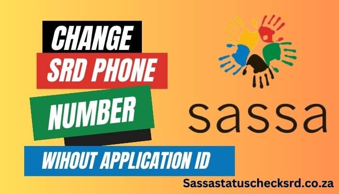 Change SRD Phone Number Without an Application ID